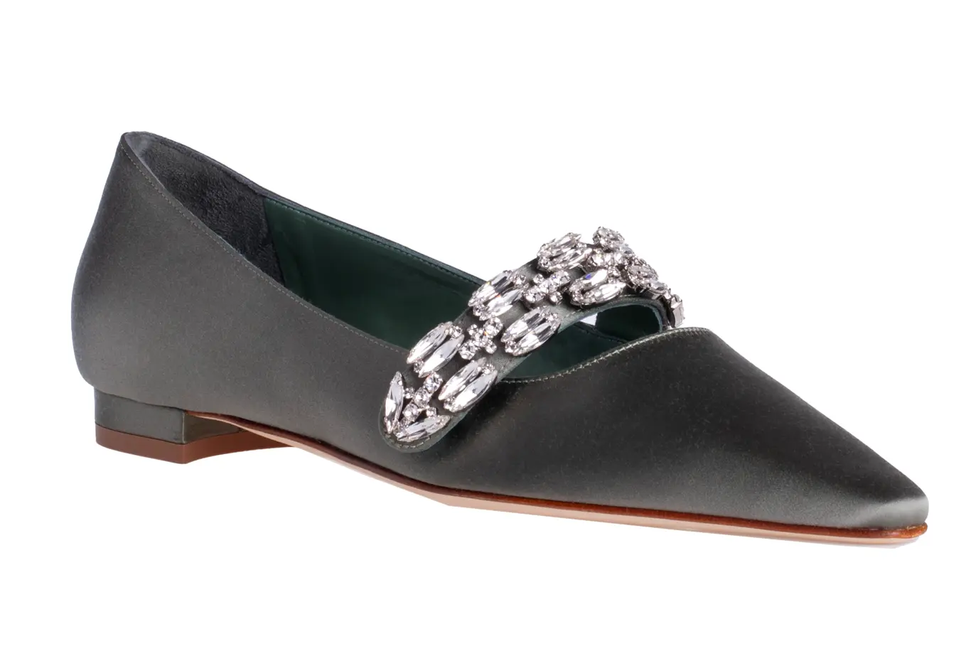 マノロ ブラニク　TAMOLFLAT／タモルフラット ヒール高さ:1cm 価格257,400 