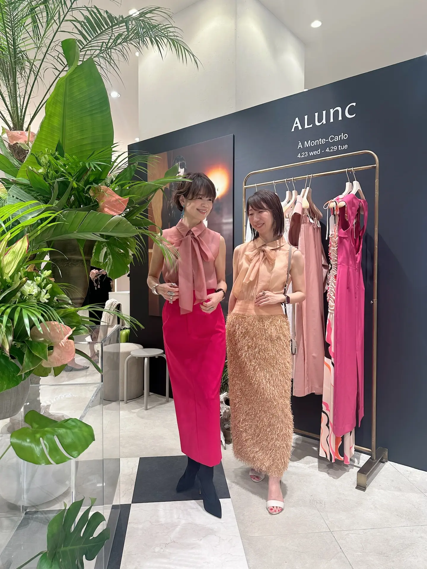 Alunc 阪急うめだ本店 POP UPイベントへ。_1_5