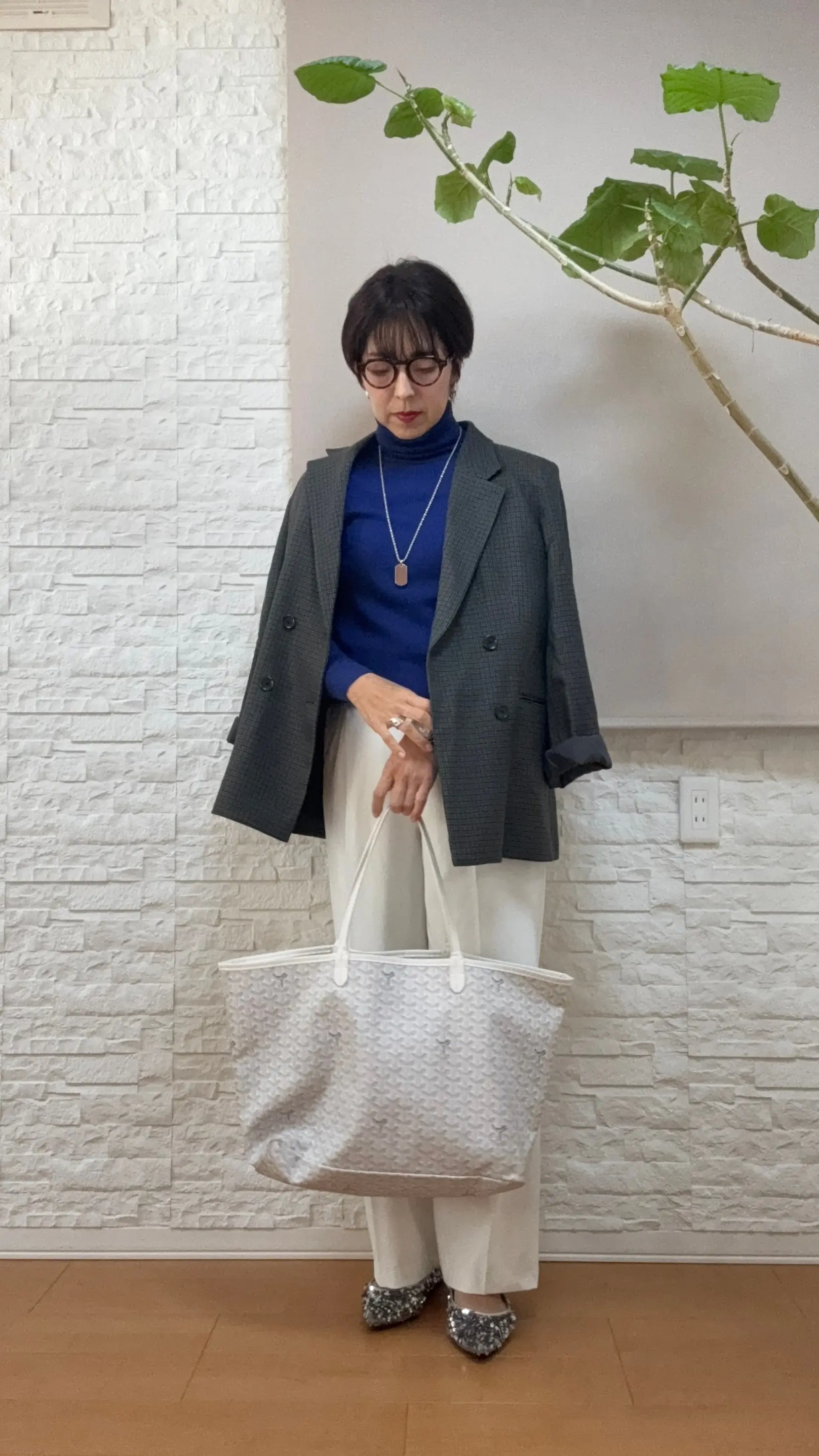 しまめら　UNIQLO　GU　プチプラコーデ