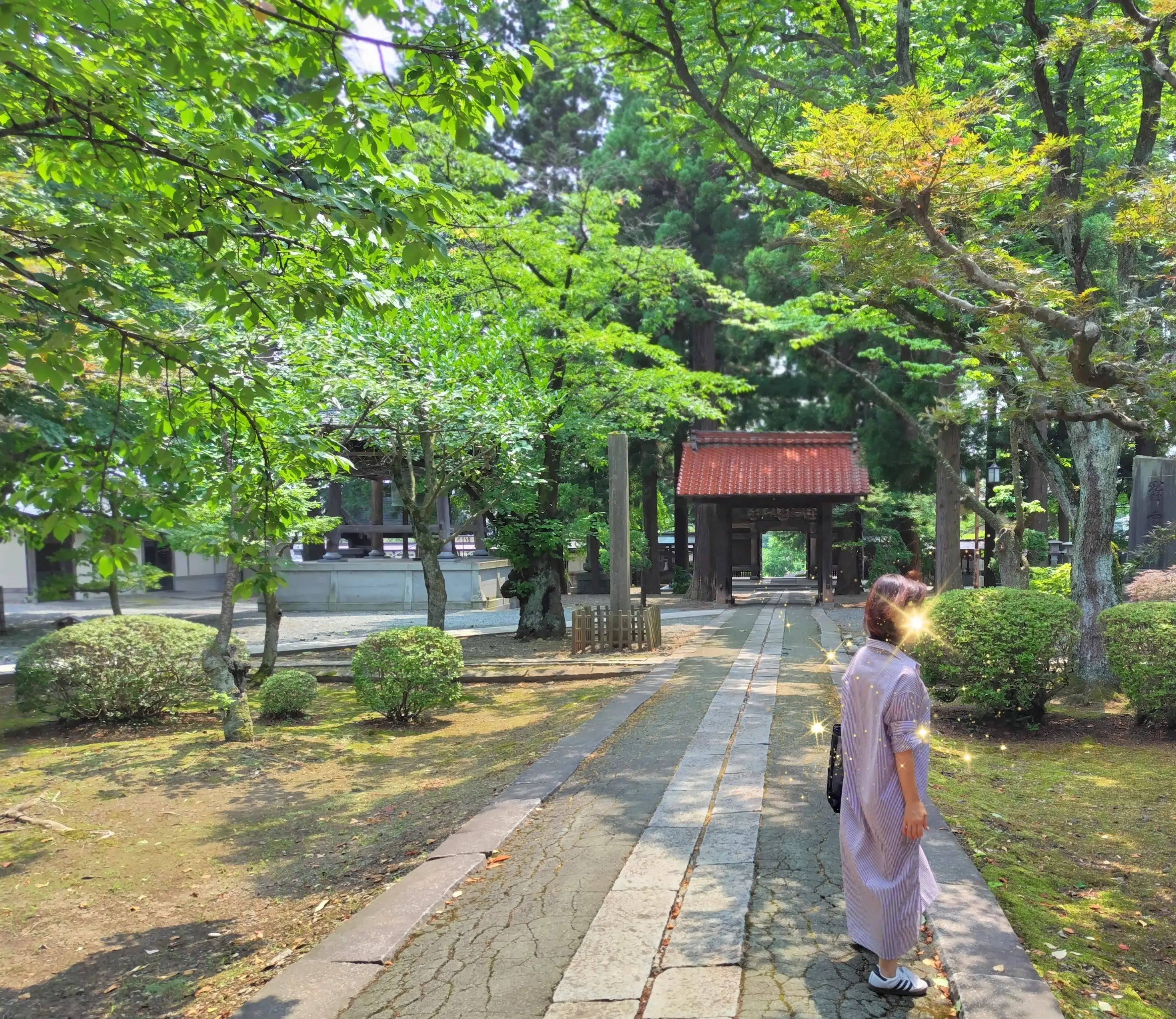 報恩寺　境内