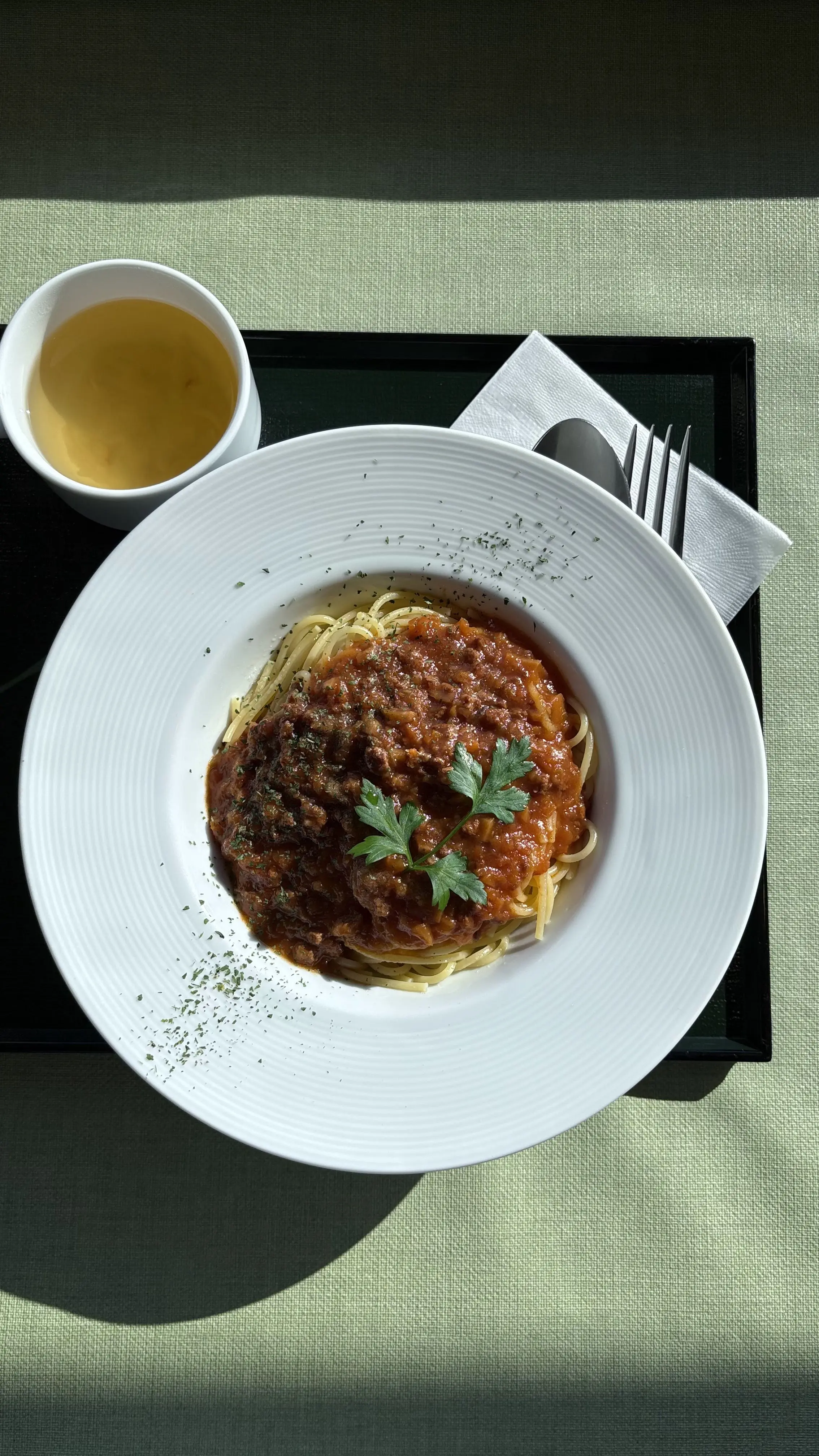 ビーガンパスタトマト味