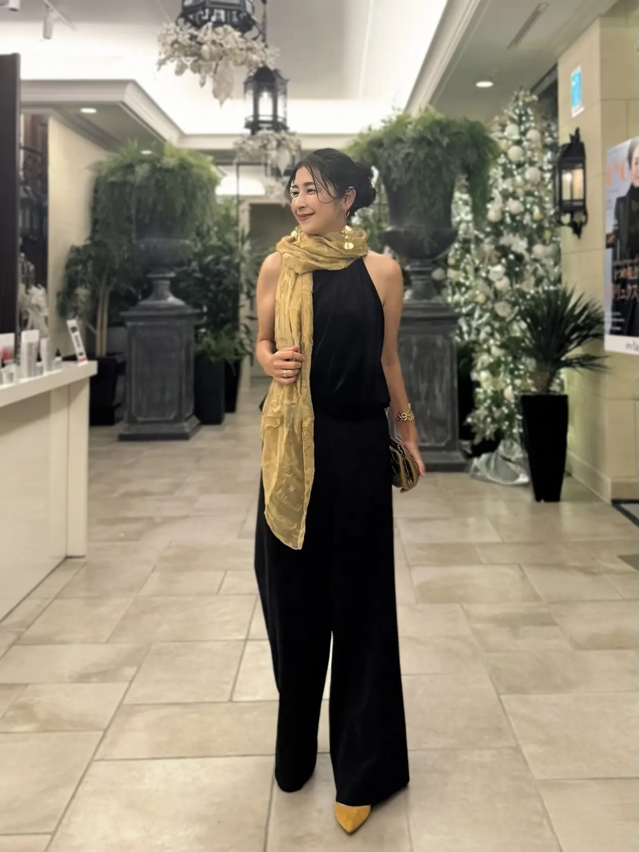 ブラックコーディネートでソワレ・ドゥ・エクラ 2025へ_1_2