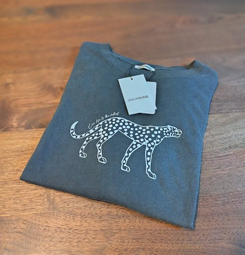 JULY NINE チーターTシャツ