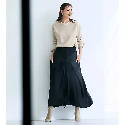 【50代ファッション】ハイパワーストレッチでノンストレスの着心地♪COGTHEBIGSMOKE×eclat 「ストレッチブラウス」_1_1