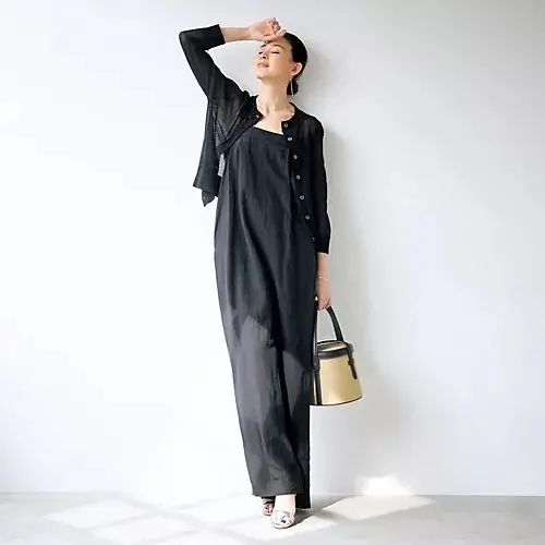 mtmodelist×eclat 【別注】リネン混カーディガン ￥19,800
