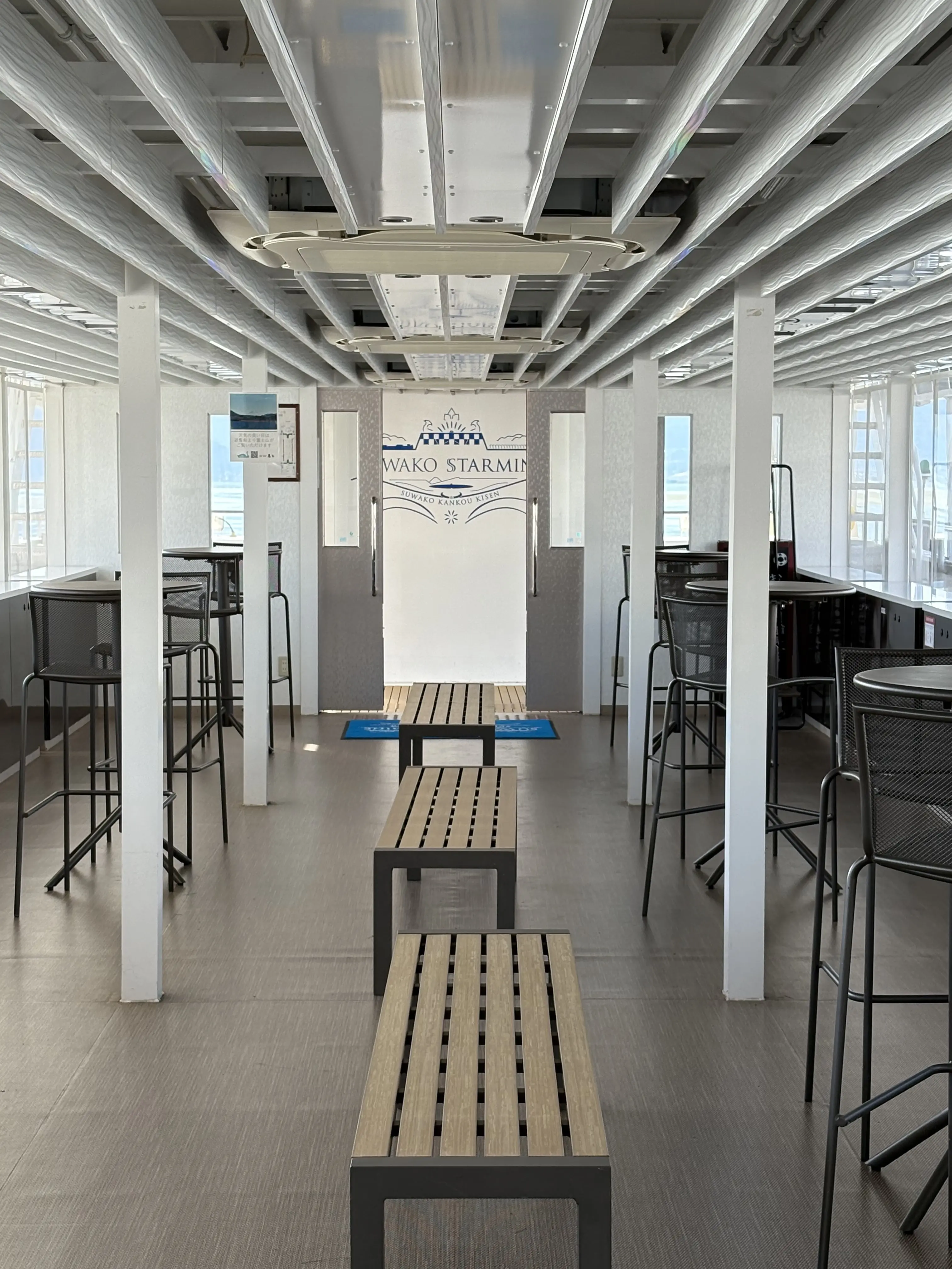 長野旅行　夫婦旅　諏訪湖遊覧船