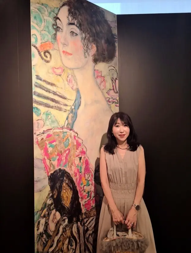 たまにはワンピースで♪【日本橋】クリムト・アライブへ_1_7-2