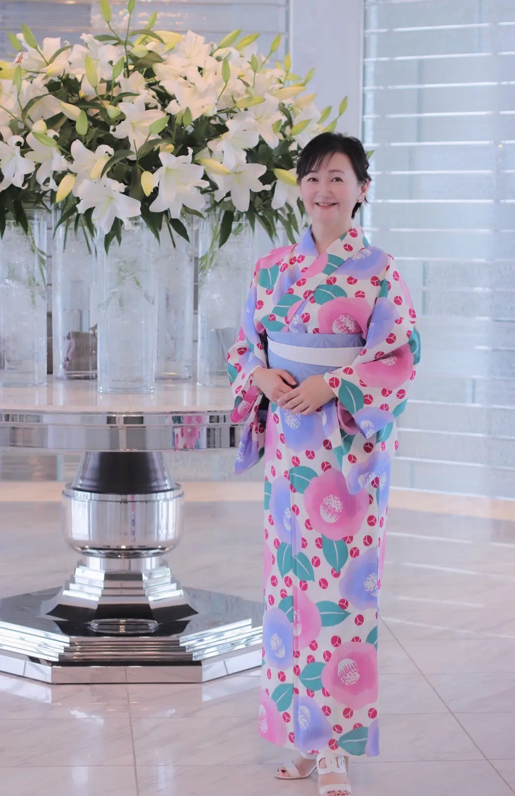 芦屋ベイコート　50代浴衣