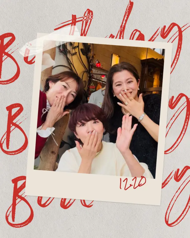 「君の名は」のモデルになったカフェで12月生まれJマダムのハッピーバースデー_1_1