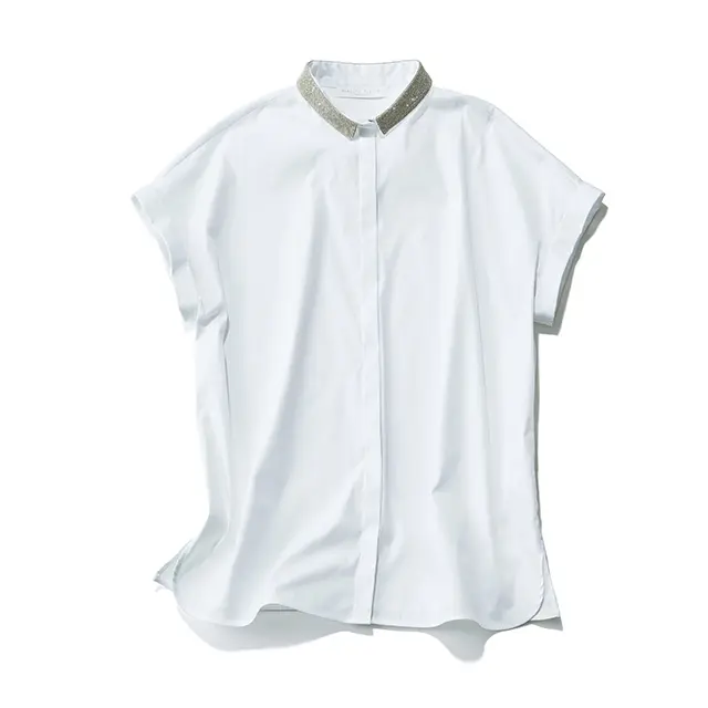 「ファビアナフィリッピ」から、サステイナブルなオーガニックコットンの白シャツコレクション