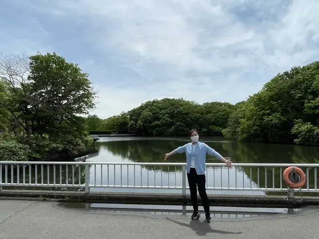 埼玉県森林公園の沼