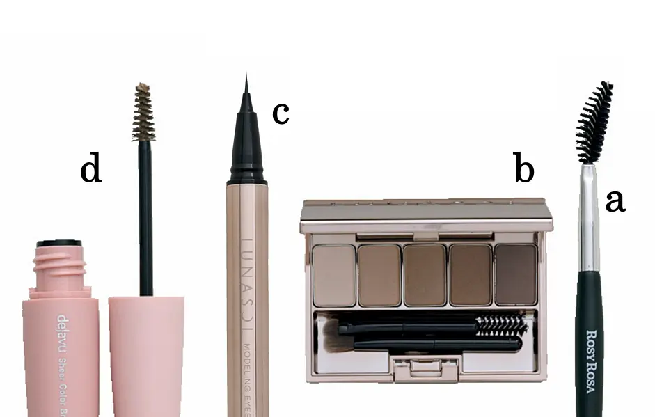 藤井優美さん（ビューティエディター）の美眉メソッド　使用アイテム