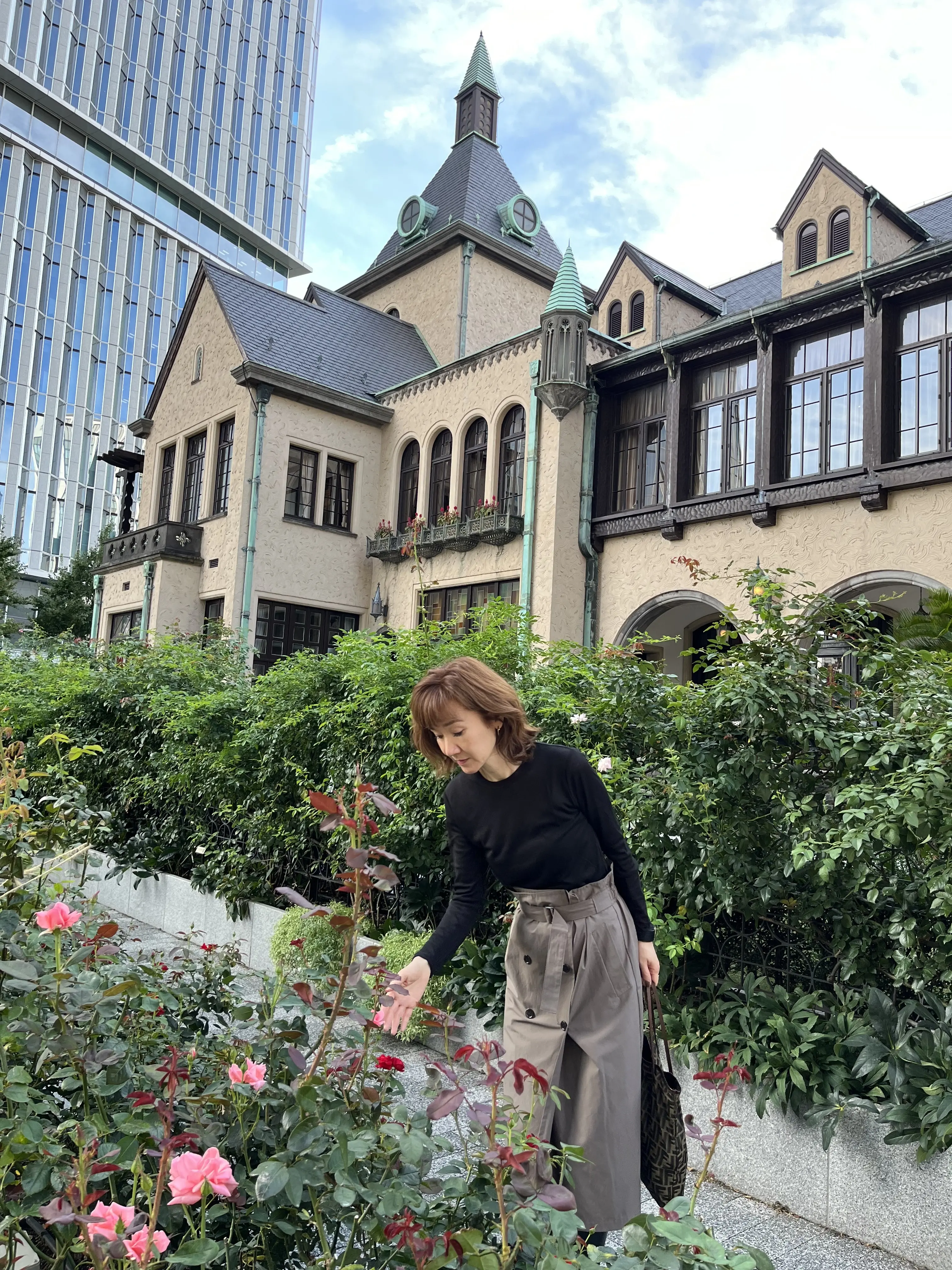 ジャスミンさんとの久々ランチ♪GUプチプラコーデ➕ブーツで永田町へ。_1_15