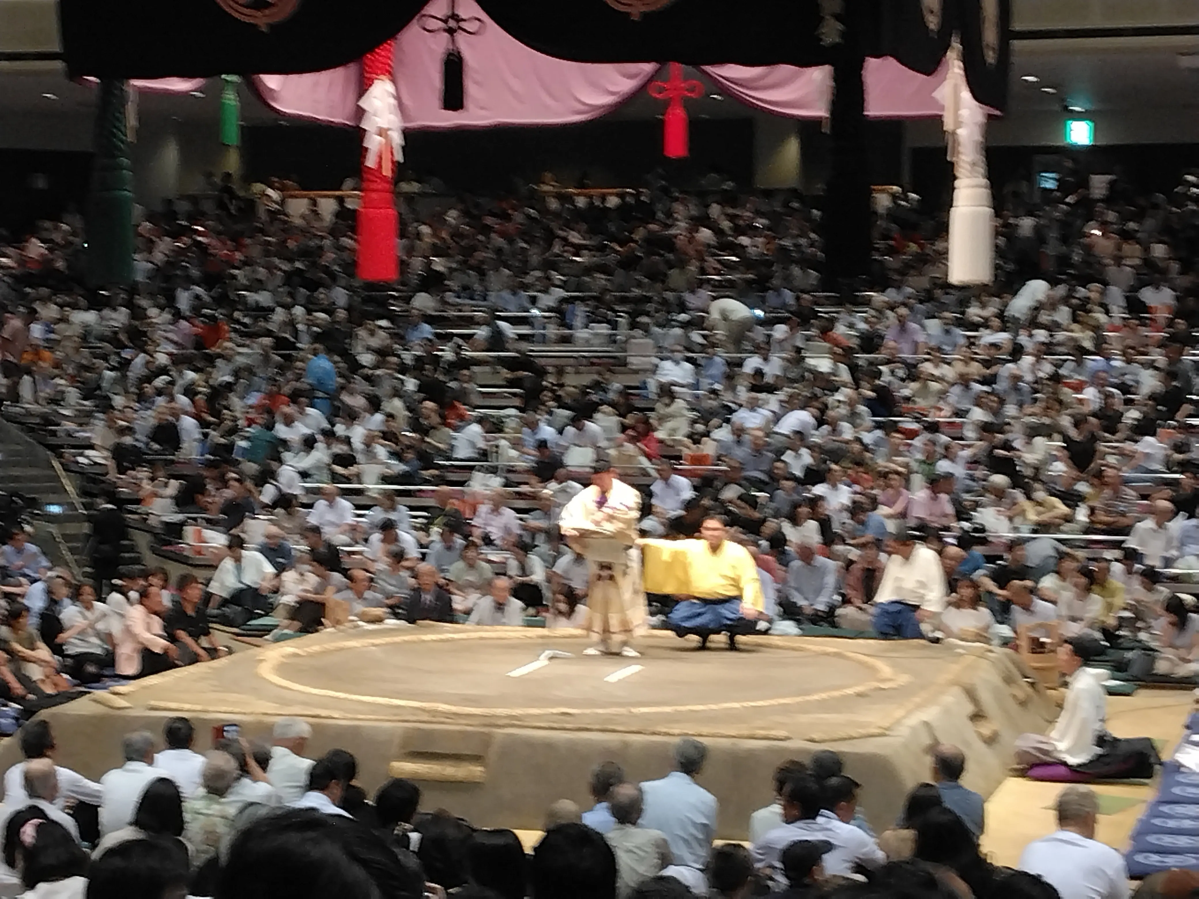 人生初☆国技館で大相撲を生観戦_1_9