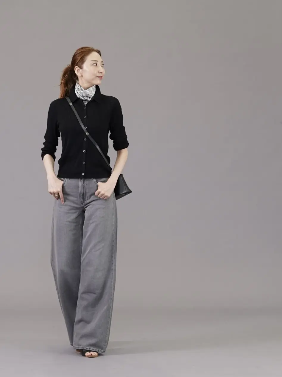 UNIQLOお気に入りデニムで私のコーディネート✨✨_1_3
