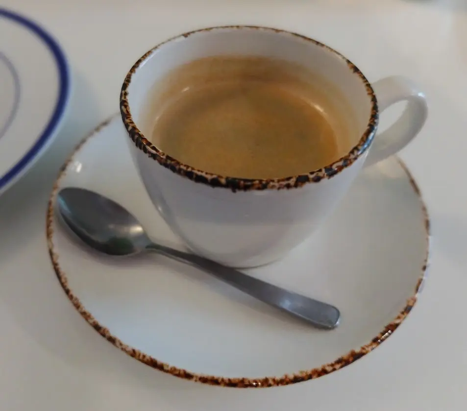 ビストロラテラコッタ　食後のコーヒー