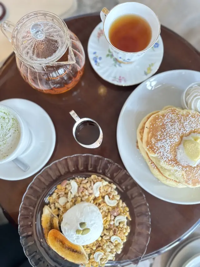 ロンハーマンのブラックワンピースと癒しの Tea time_1_7