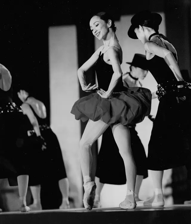 ’01年、ホテルオークラで開かれた、森下さんの舞踊歴50周年記念公演『On the Dancing Planet』にて
