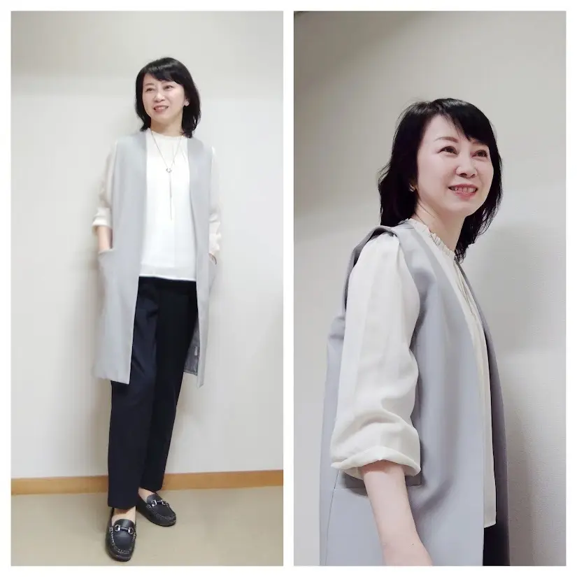 11月初旬　アラフィフ秘書お仕事毎日服_1_4