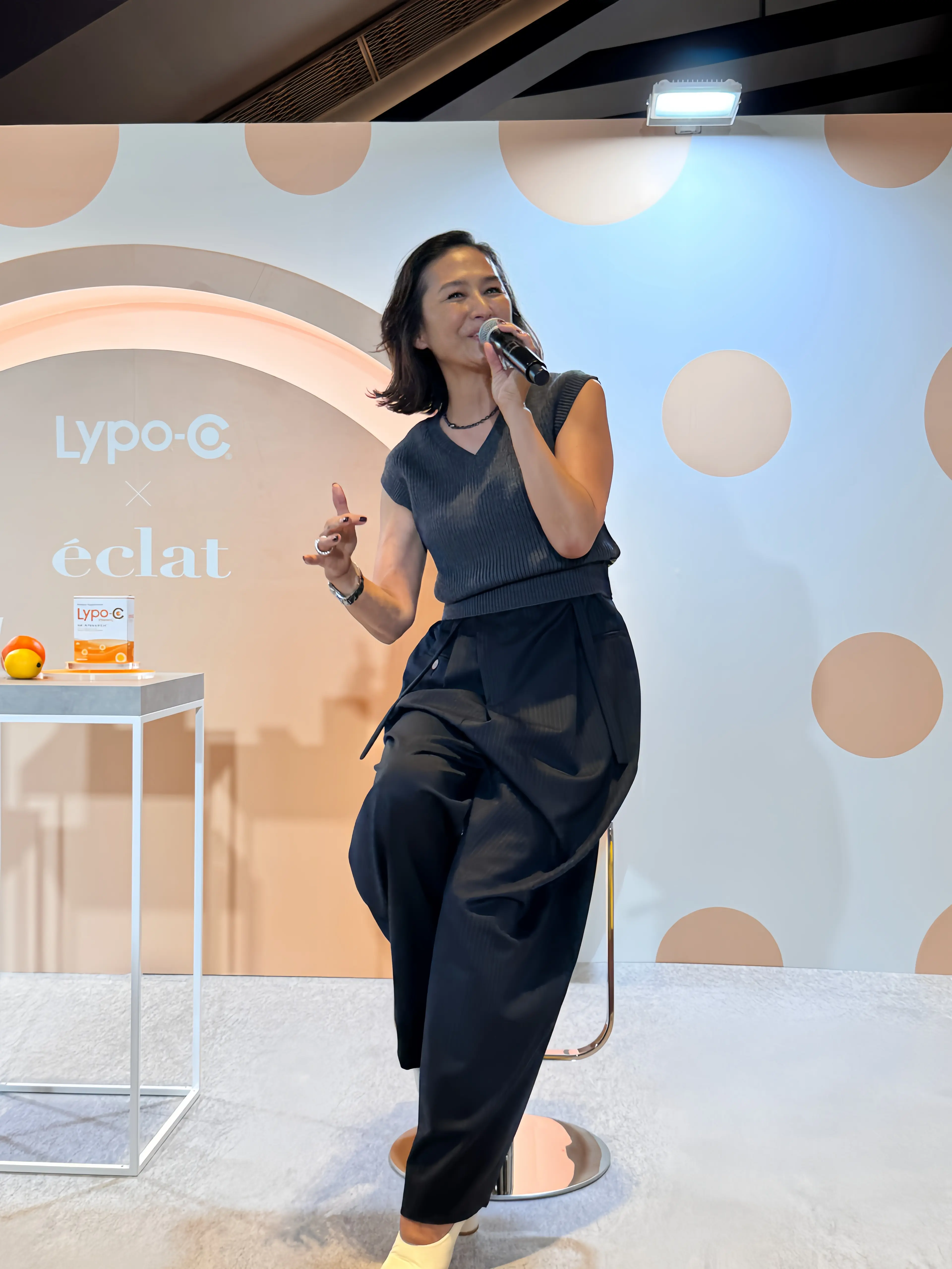 モデルの亜希さん登壇！Lypo-Cとエクラが贈るスペシャルイベント＠日比谷ミッドタウン_1_14