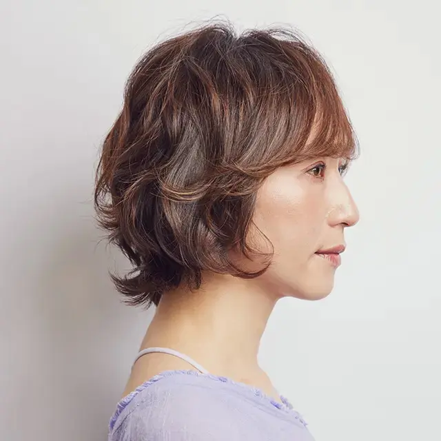 こなれ見え確実のショートウルフヘア