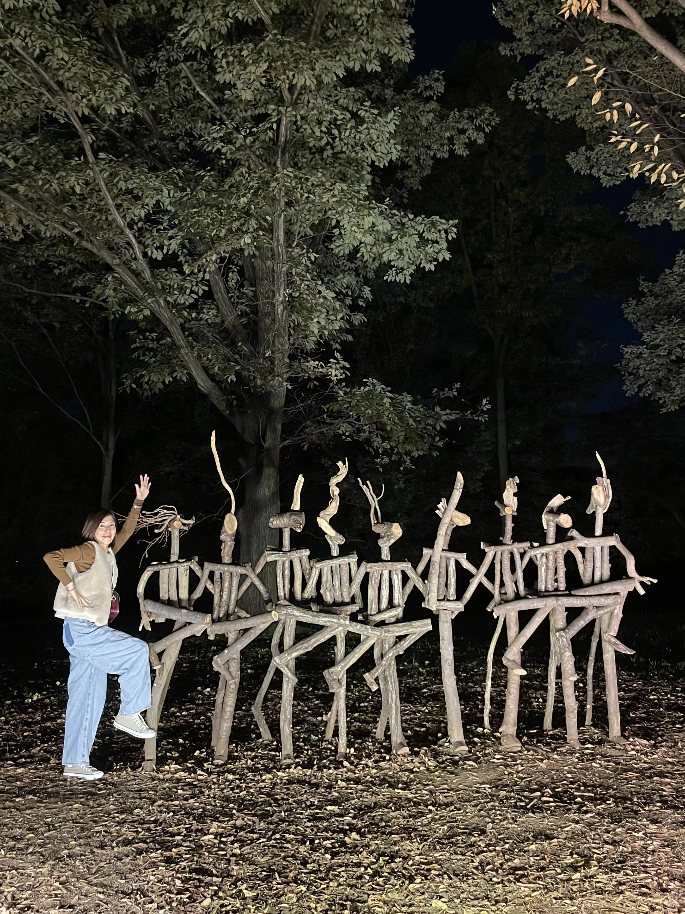 秋の夜散歩は最高に美しい景色でした。_1_6