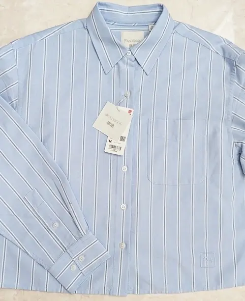 UNIQLO and JWANDERSON オックスフォードシャツ Blue M　3,990円