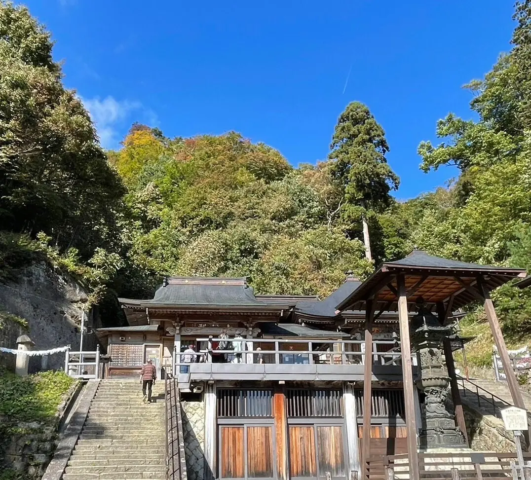 宝珠山立石寺　山寺　奥の院