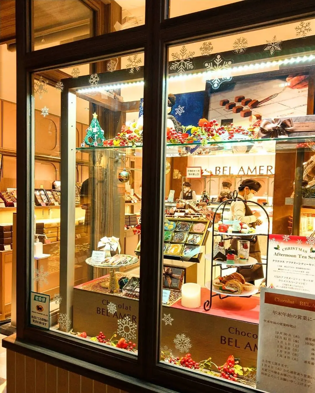 日本のショコラ専門店《BEL AMER》のカフェ限定ショコラケーキ♡_1_7