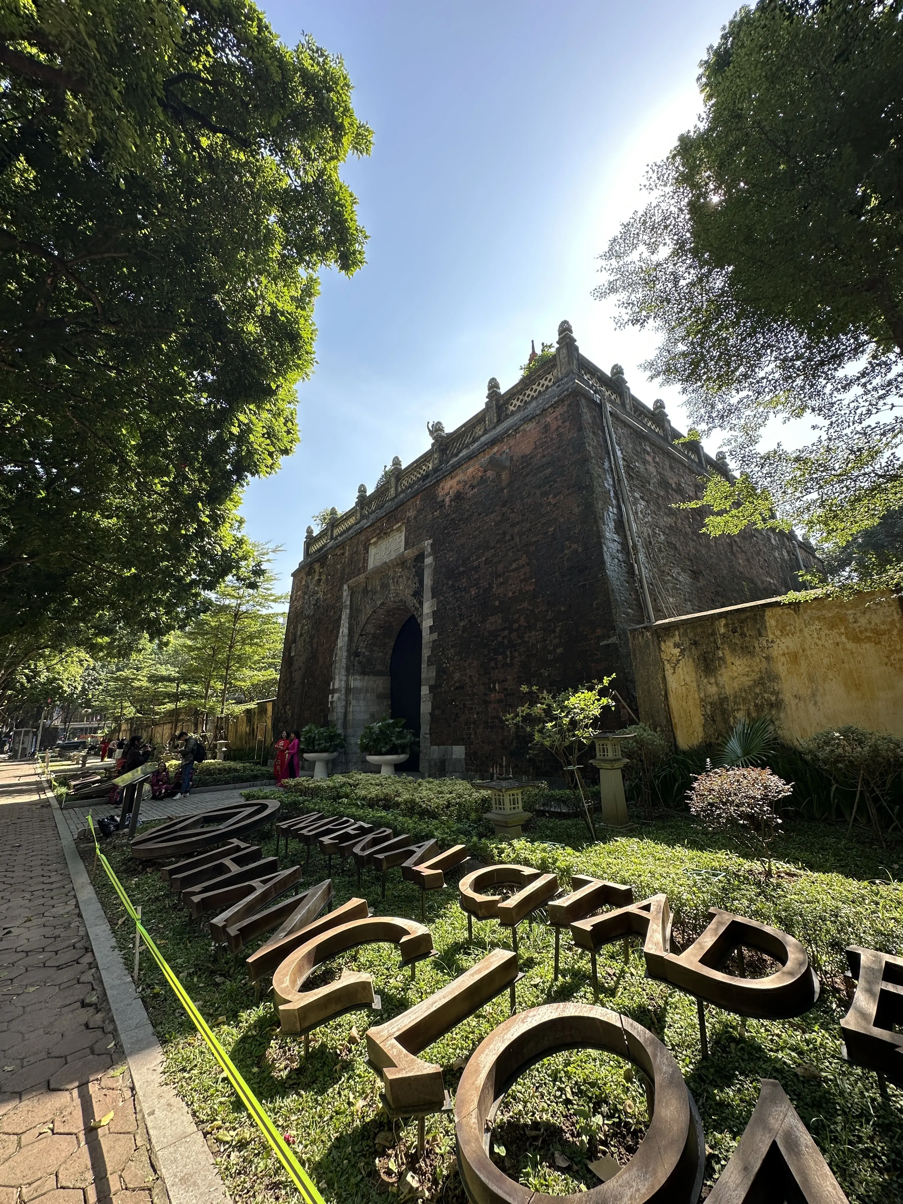 タンロン遺跡　展示室　ハノイ　ベトナム