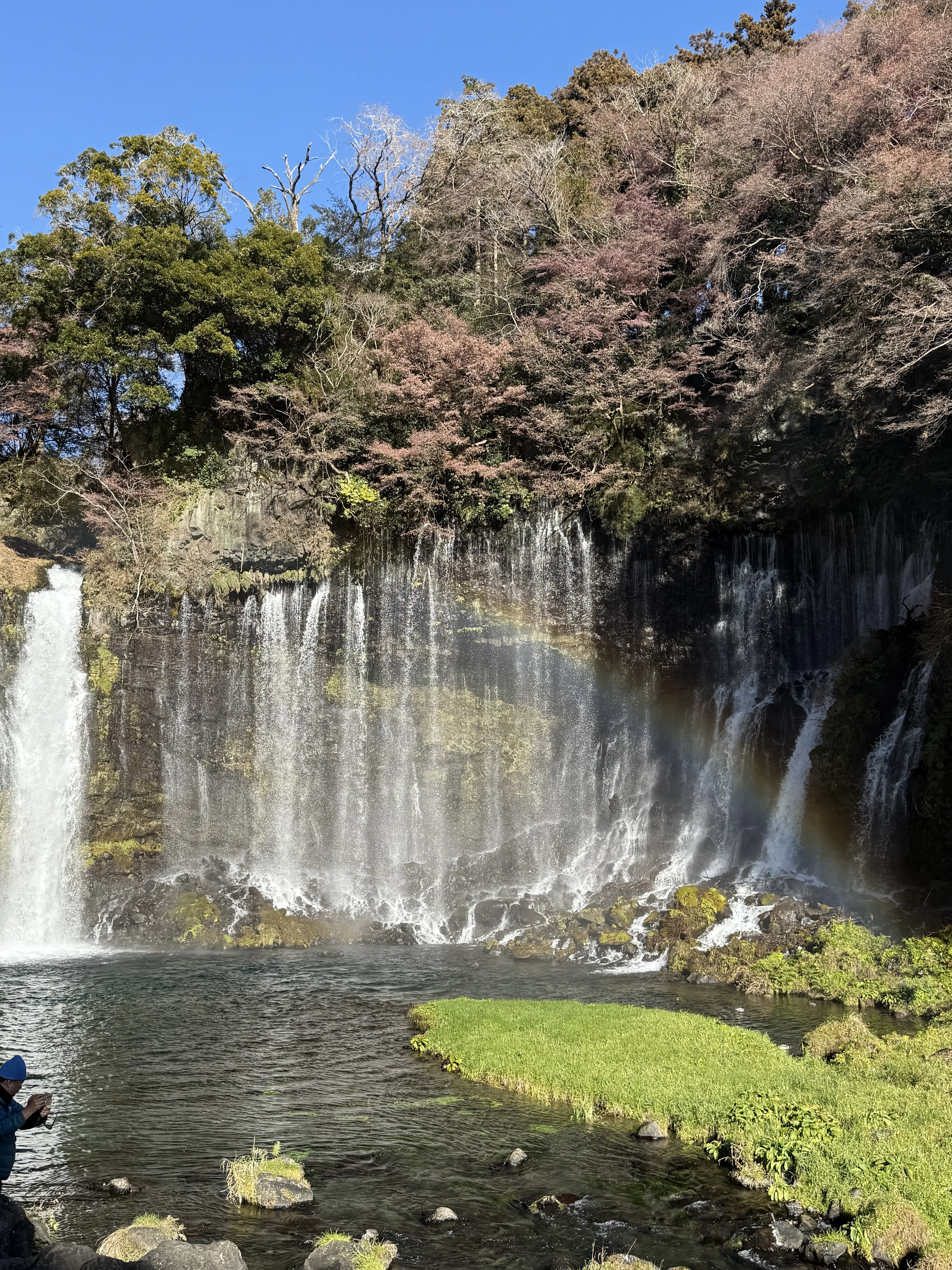 山梨　白糸の滝