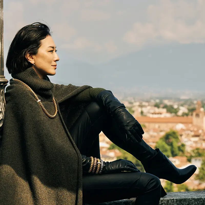 豊かな古都が生んだイタリアンジュエリー】板谷由夏、FOPEと旅する