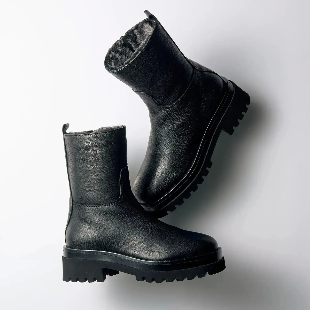 とにかく暖かくしたい！ ＞＞ Homersのフルムートンライニングブーツ