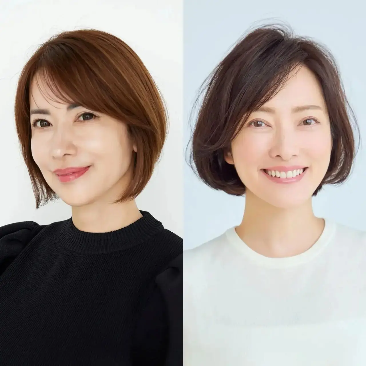 【40代・50代におすすめのショートボブ60選】うねりやくせ毛をカバー！手入れが楽で大人可愛いショートボブスタイル