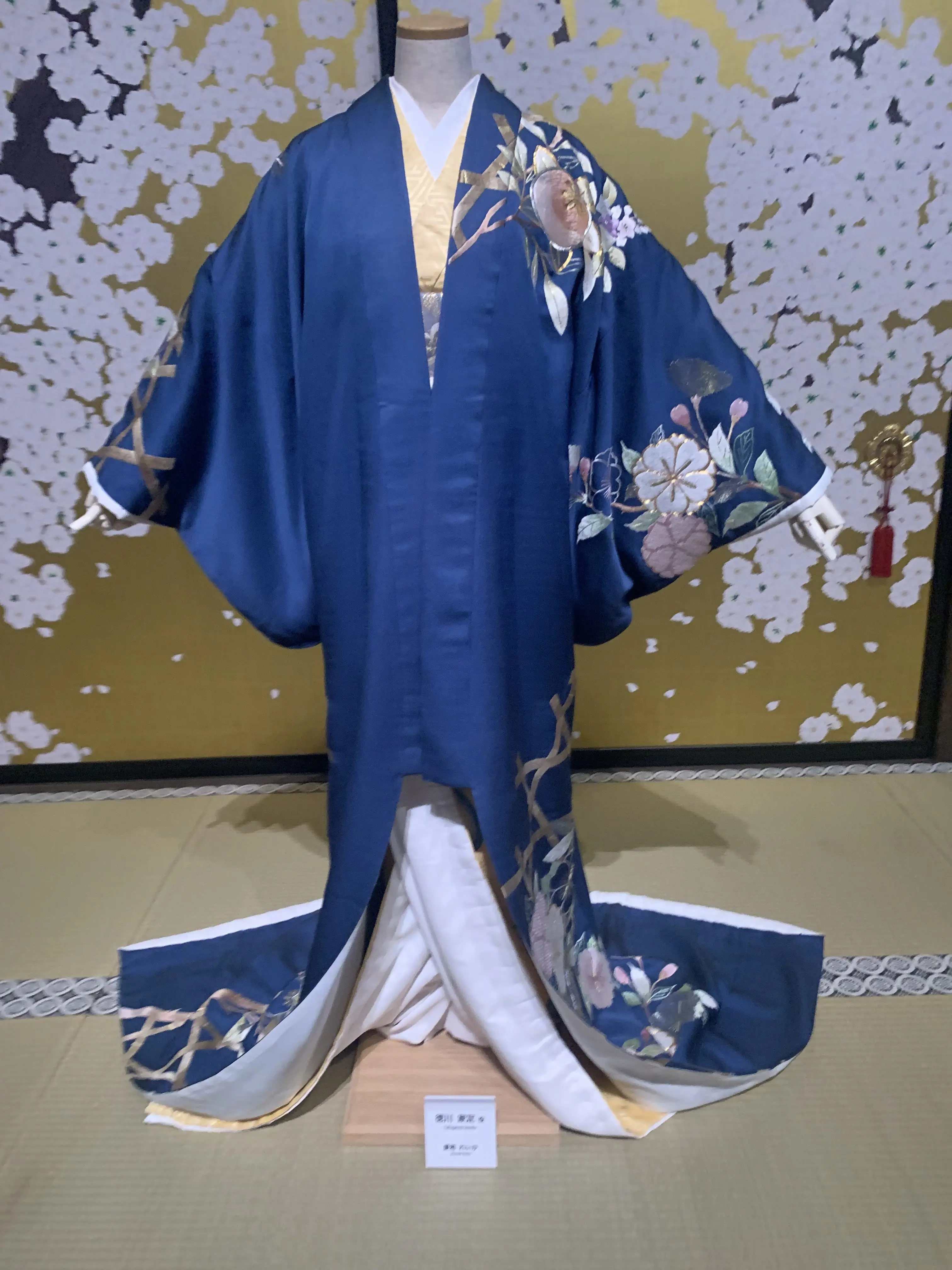 13代将軍・徳川家定役を演じた
元宝塚歌劇団トップ娘役の愛希れいかさんの衣装