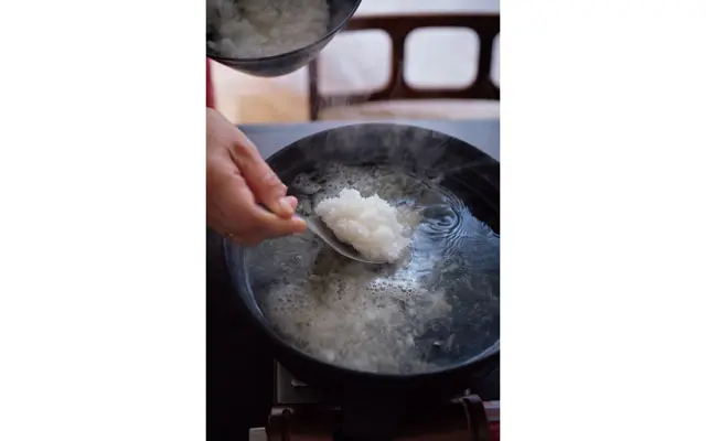 鰤の雪見鍋