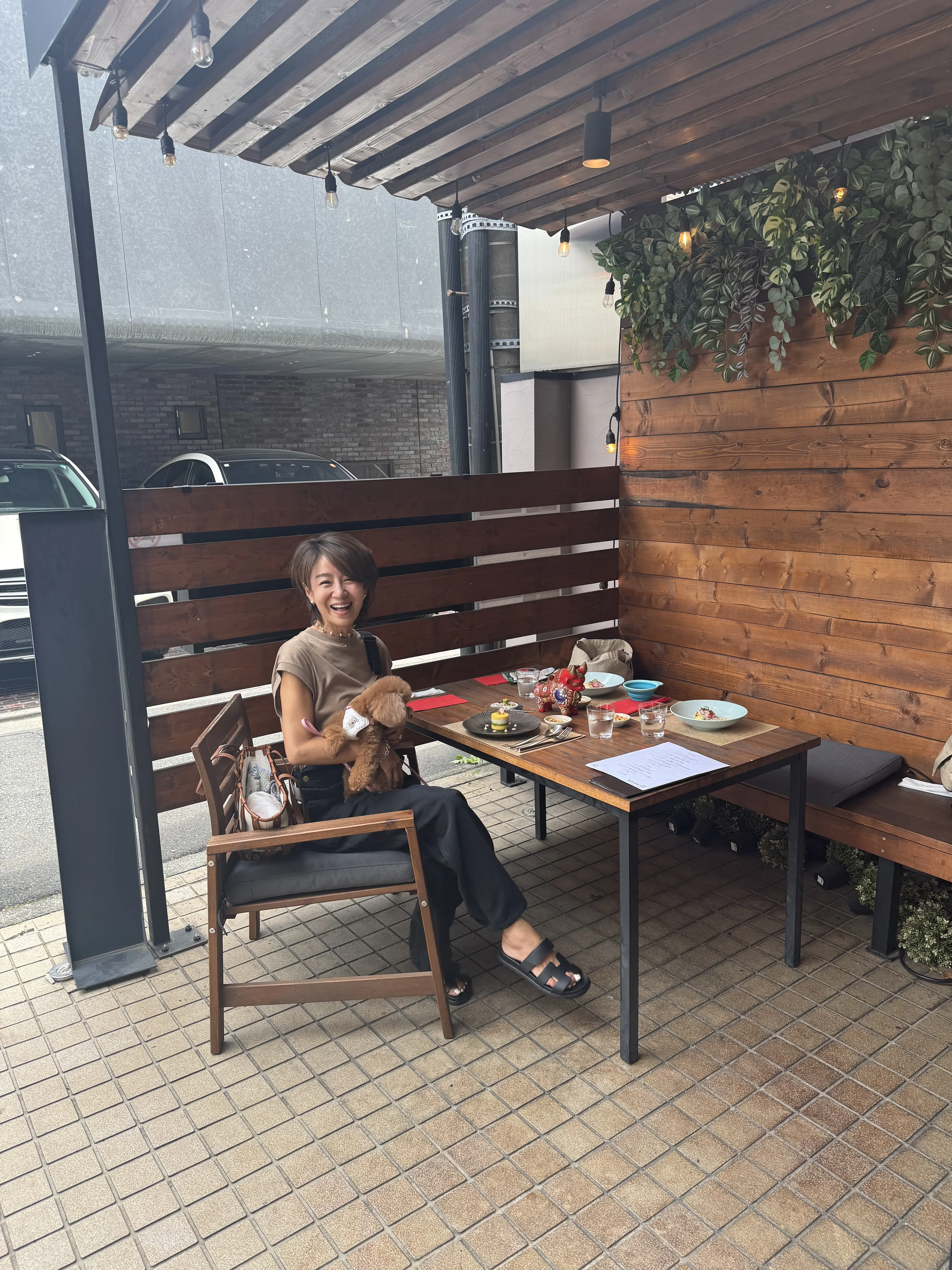 大人スタイルのサロペットstyle_1_7