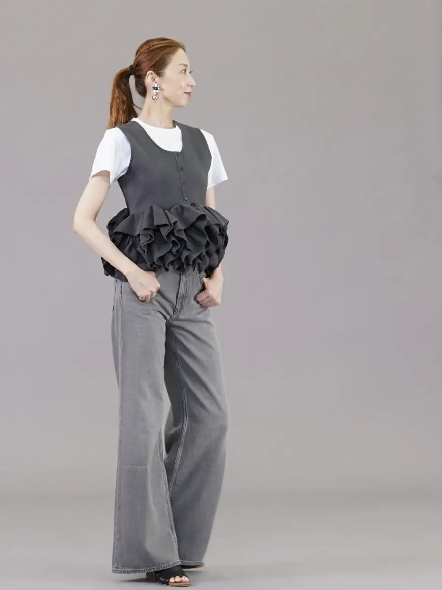 UNIQLOお気に入りデニムで私のコーディネート✨✨_1_7