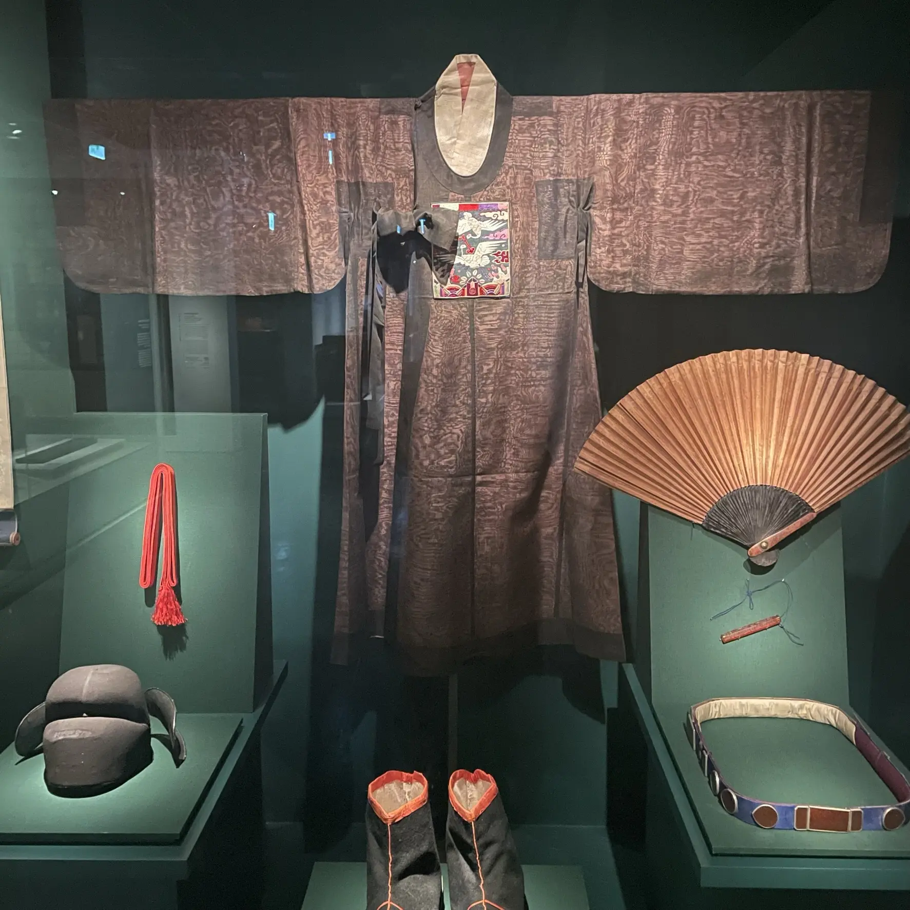 ソウル工芸博物館の展示、男性用の衣装