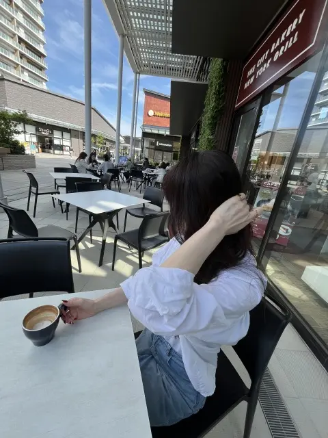 白シャツとジーンズの王道コーデ⭐︎_1_10
