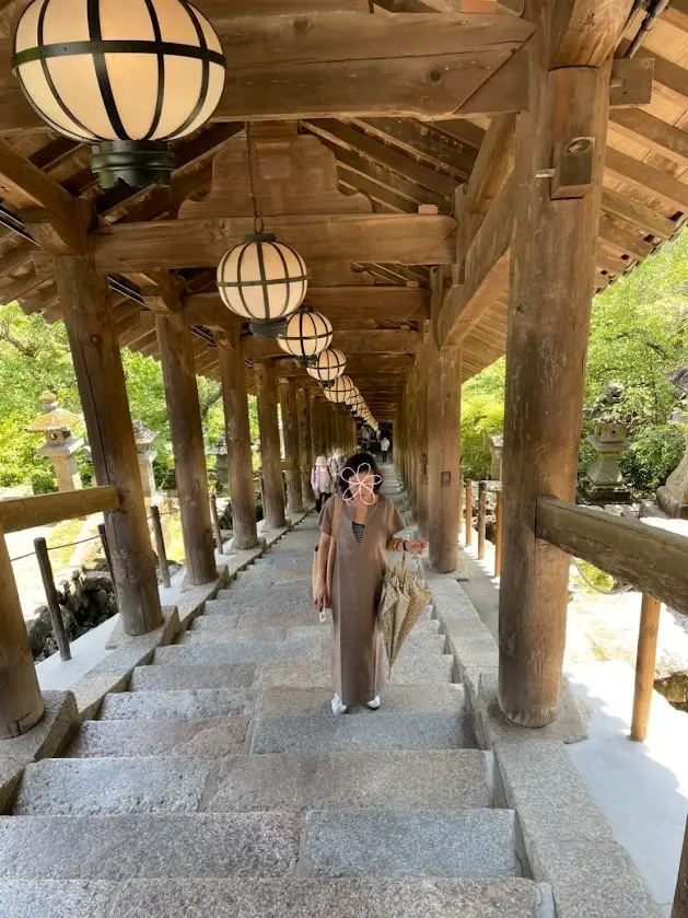 西国八番霊場　総本山 長谷寺　登廊