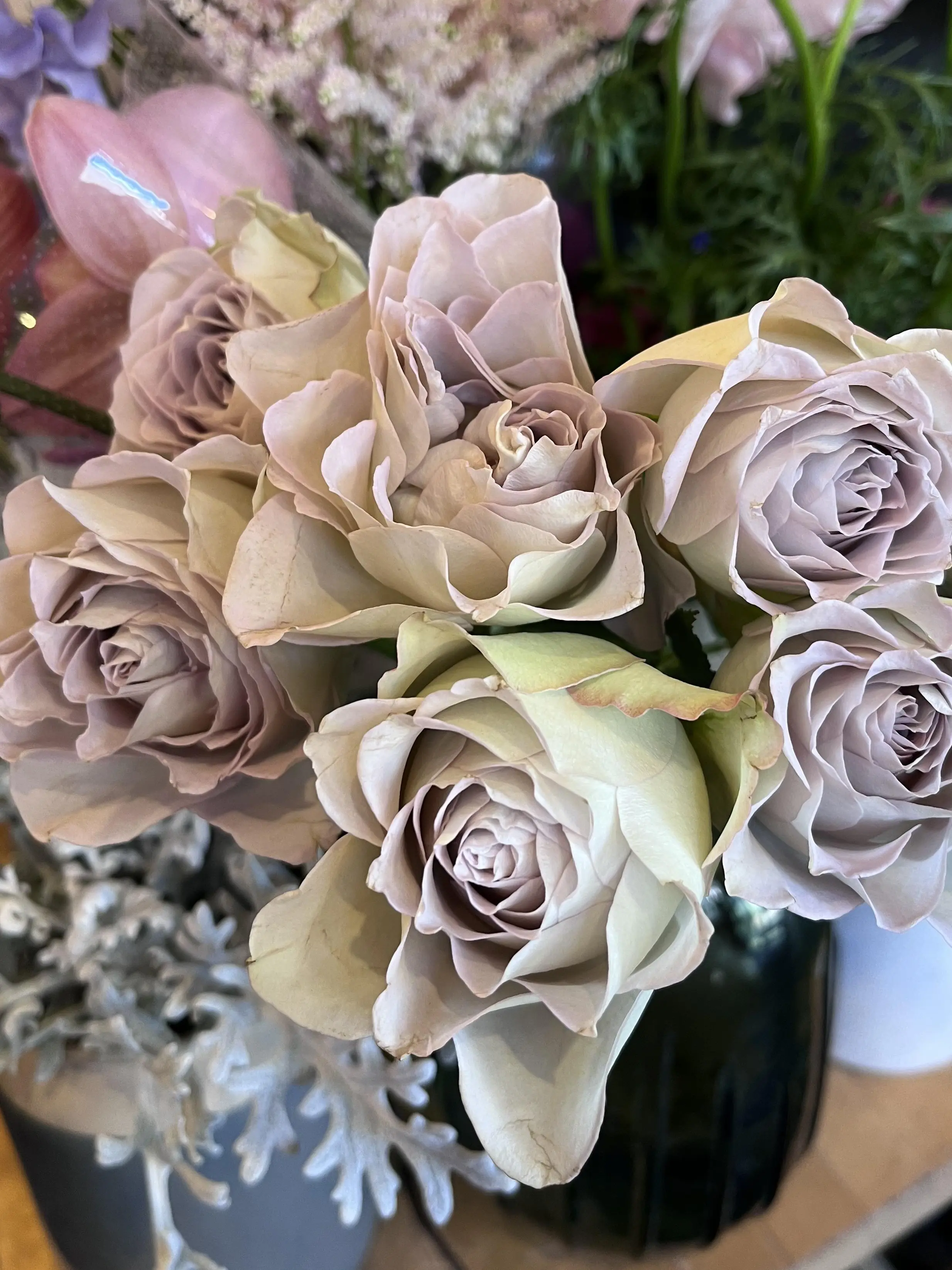 誕生日のブーケと最後にちょっとだけキラキラ観賞_1_1-1