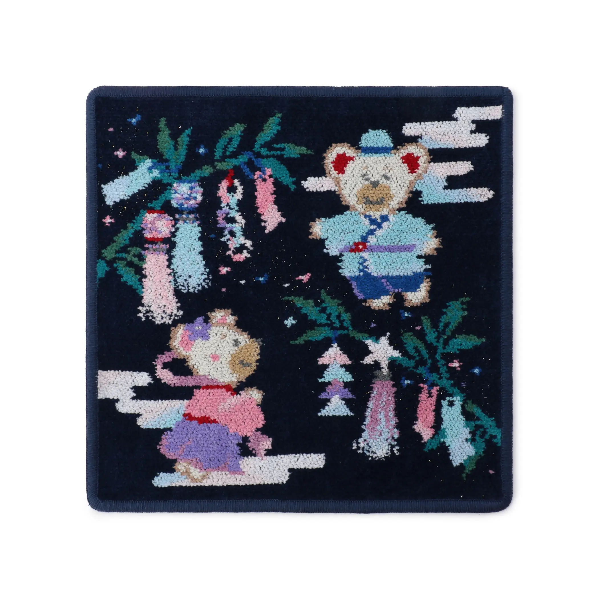 リーベ&リリア アマノガワ ハンカチ(25×25㎝)¥2,750/フェイラー
