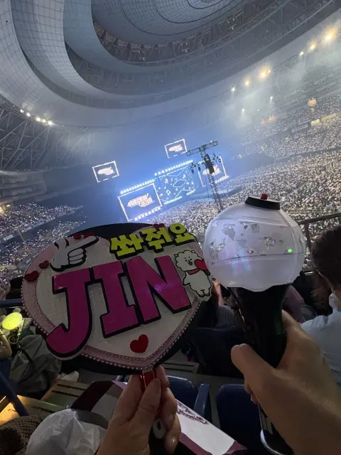 念願のBTS⭐︎JINくんのコンサートに行って来ました!_1_2