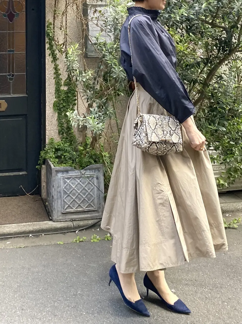 MADISONBLUEのボリュームスカートで素敵な古民家カフェへ@浅草 | 華組