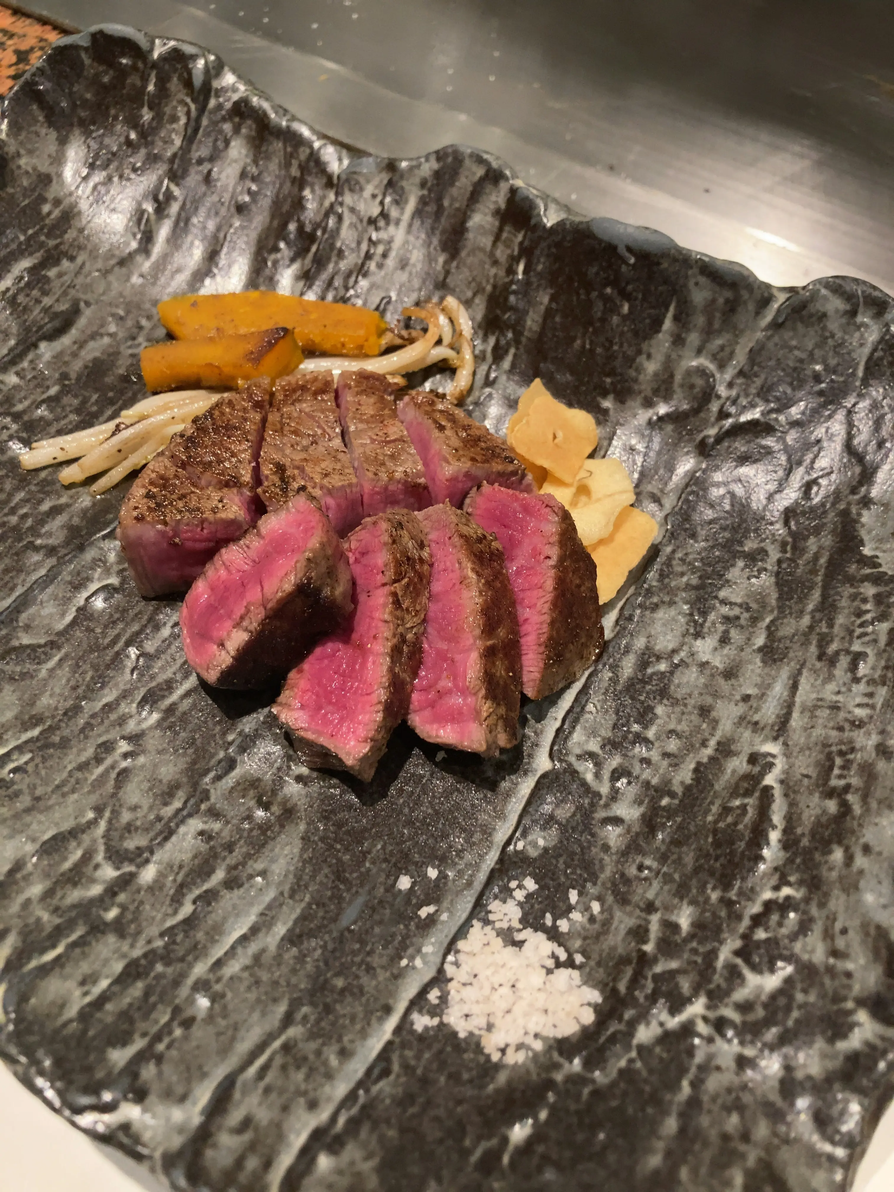 【ホテル日航大阪】　家族で鉄板焼きディナー　幸せ時間_1_5-3