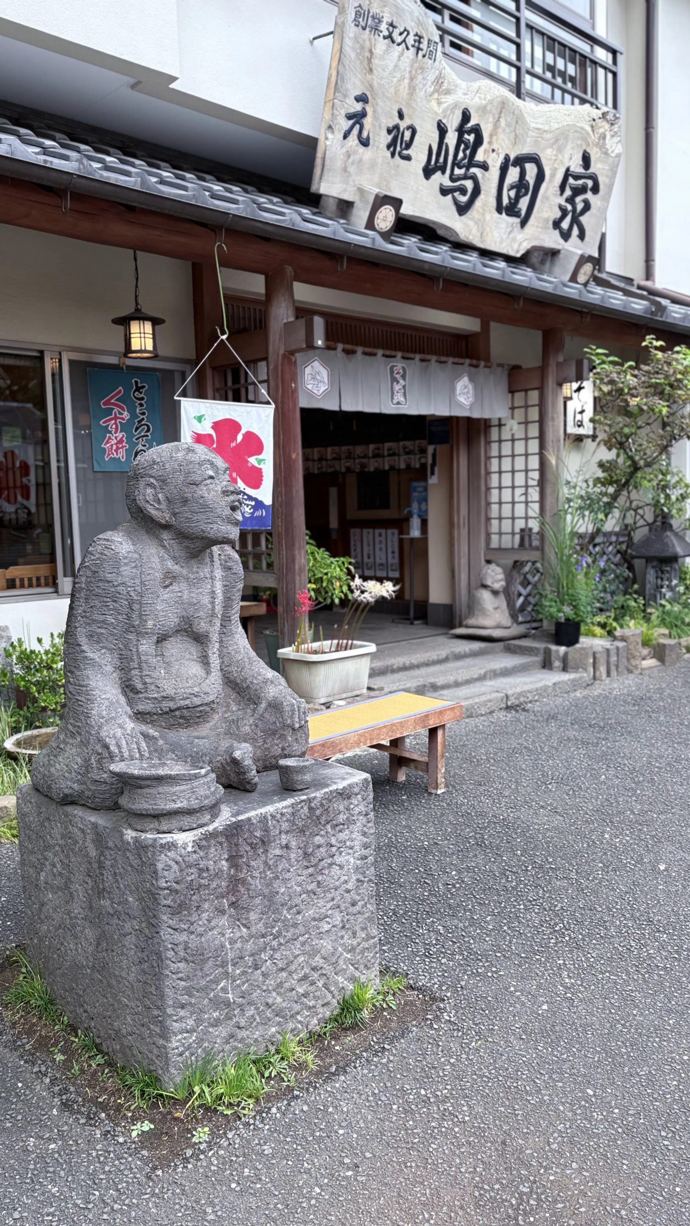 深大寺境内　元祖　嶋田家