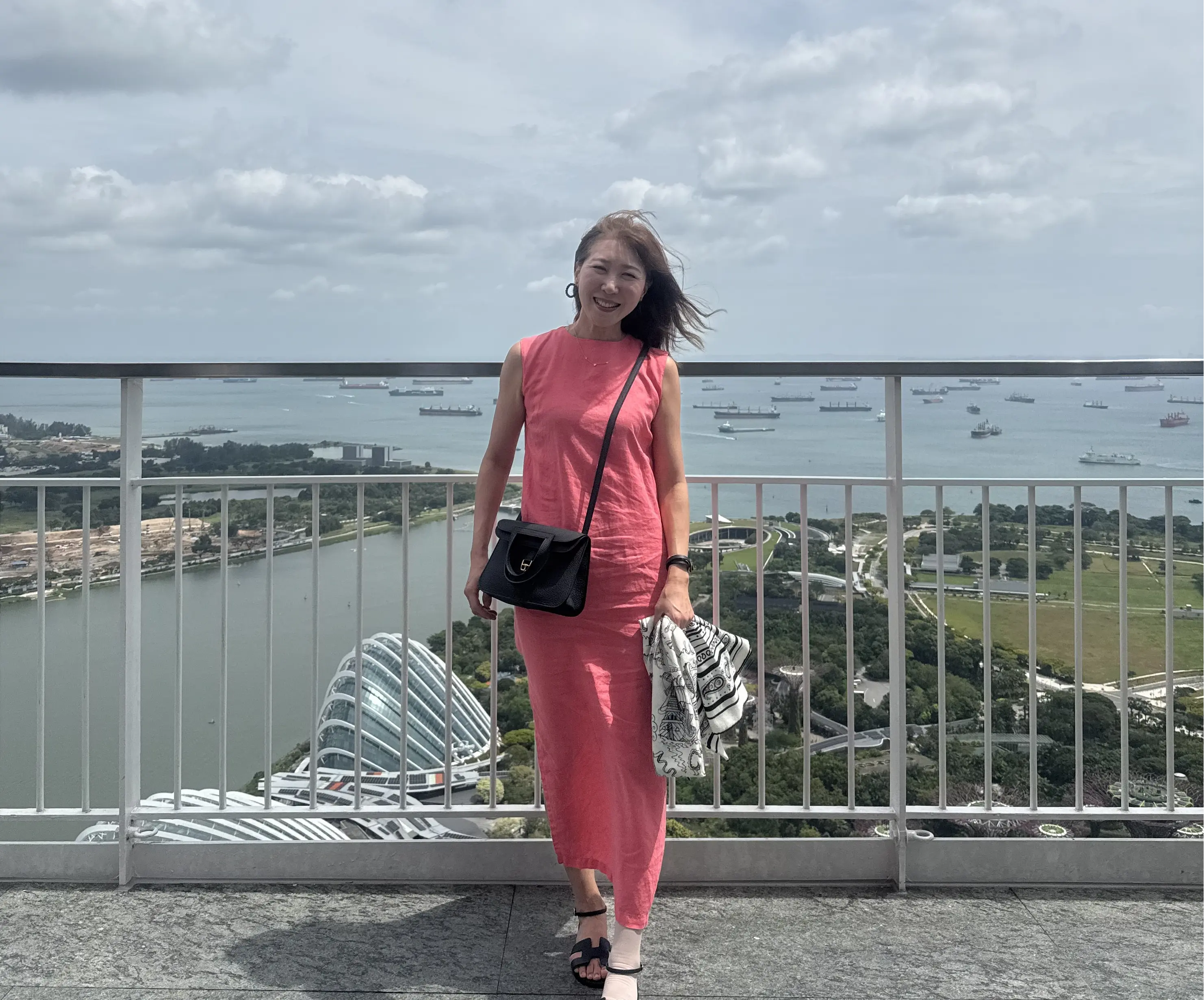 展望フロアと同じ眺め