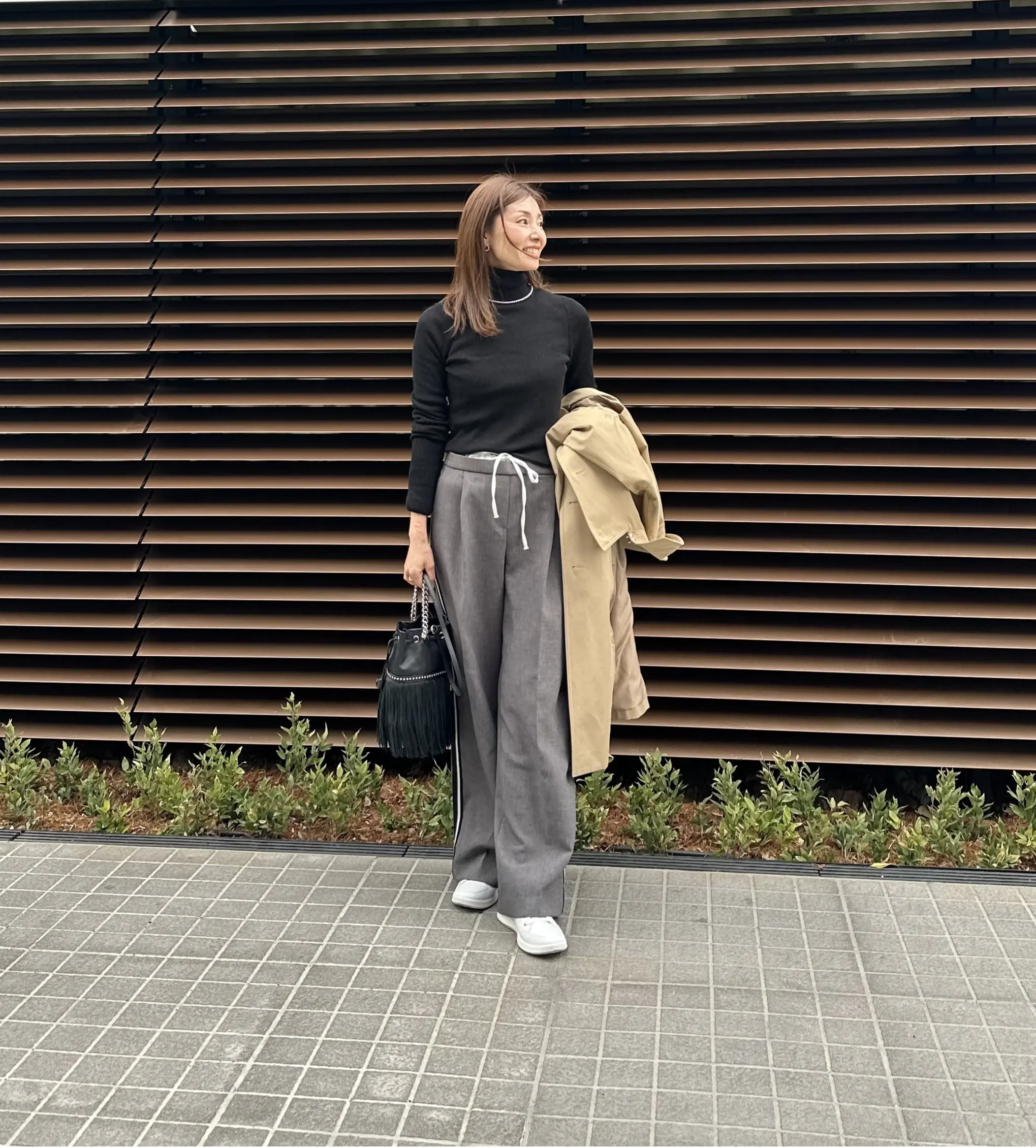 少し暖かい日のZARA＆UNIQLOコーデ_1_3