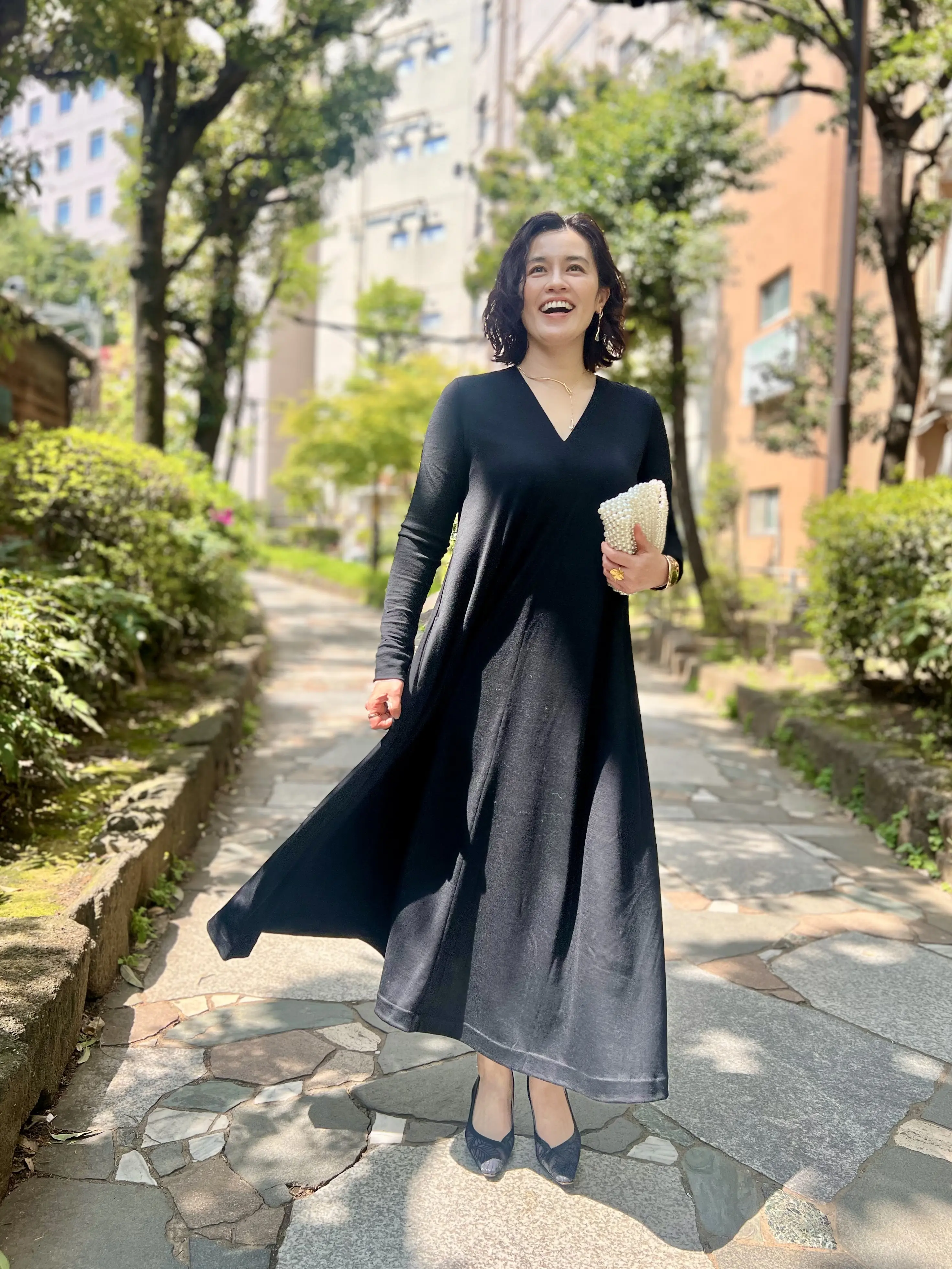 エクラ華組水口宜子　水口宜子　カレンソロジーワンピース
